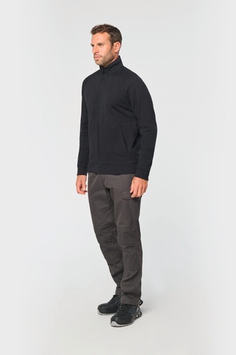 [WK406] Veste molleton coton manches raglan unisexe