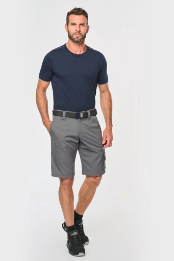 [WK763] Bermuda de travail multipoches homme