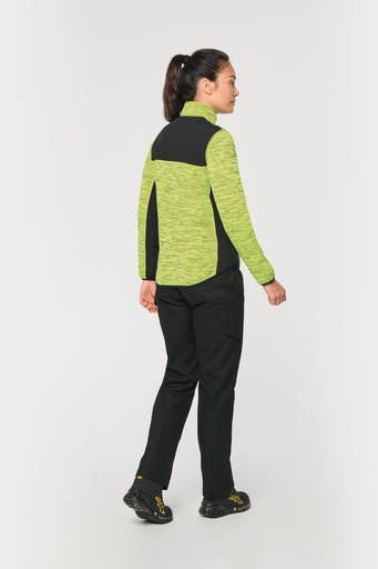 [WK9109] Veste recyclée en polytricot femme