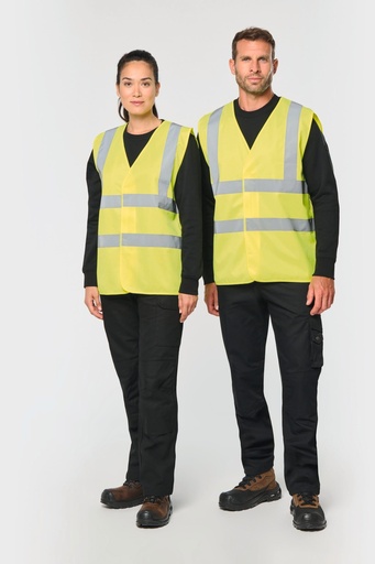 [WK616] Gilet adulte haute visibilité unisexe