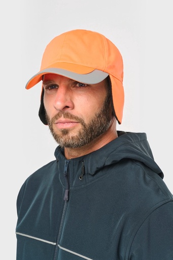 [WKP122] Casquette hiver fluorescente - 6 panneaux