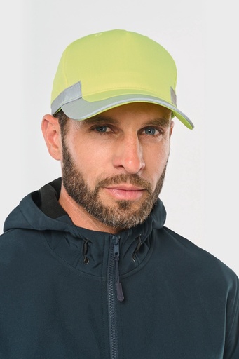 [WKP123_67555_67553] Casquette fluorescente - 5 panneaux