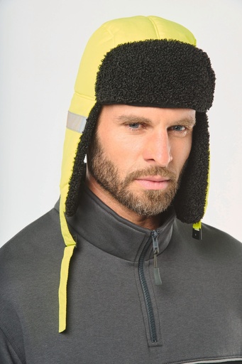 [WKP121_81105_81104] Casquette rembourrée avec rabats pour les oreilles
