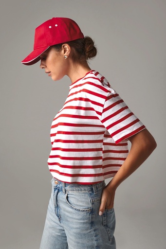 [B15C] Casquette homme Ultimate à 5 panneaux sandwich contrasté