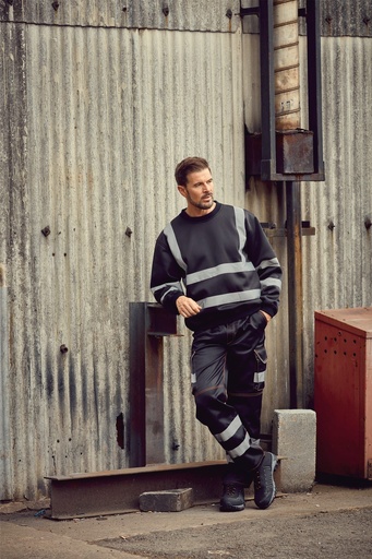 [HVJ510] Sweat-shirt haute visibilité col rond