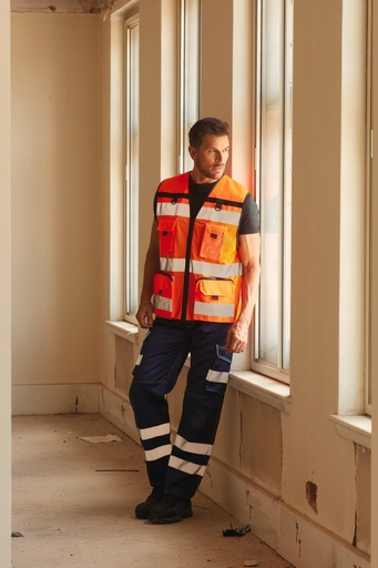 [HVW108] Gilet haute visibilité rip stop