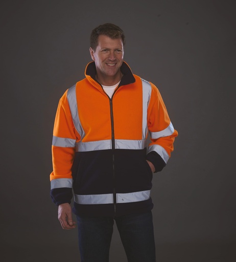 [HVK08] Veste polaire haute visibilité