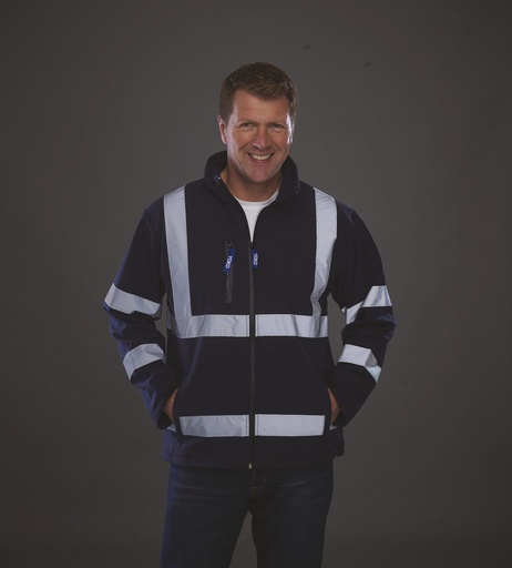 [HVK09] Veste softshell haute visibilité
