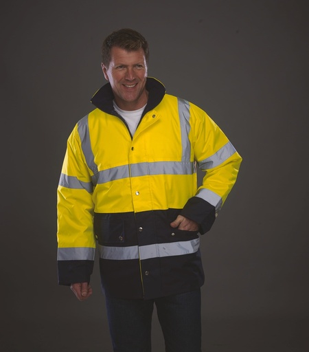 [HVP302] Veste de sécurité bicolore haute visibilité
