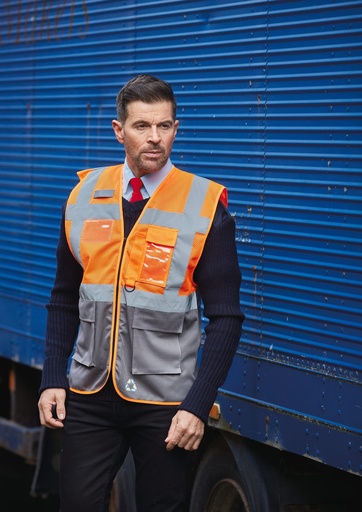 [HVW820] Gilet haute visibilité Top Cool "Management"