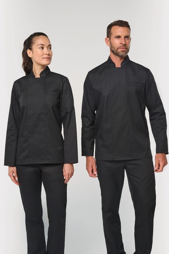 [WK510] Veste de cuisine écoresponsable manches longues unisexe
