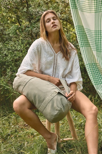 [KI6602] Sac polochon en coton biologique