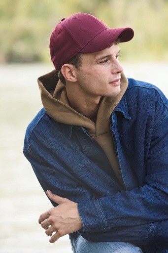 [KP356] Casquette en coton bio 6 panneaux - K-up Gold Label