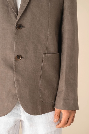 [SP600] Blazer délavé en lin homme