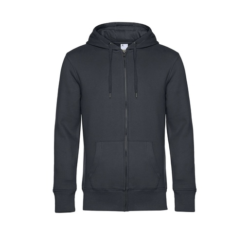 [WU03K] Sweat-shirt capuche zippé KING