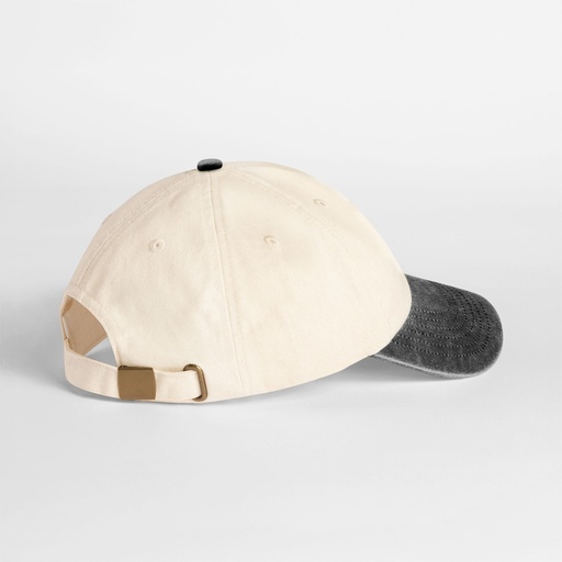 [B673] Casquette vintage compacte visière contrastée