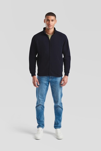 [0-622-880] Sweat-shirt homme Iconic premium à col zippé