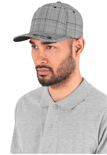 [6196] Casquette motif prince de galles