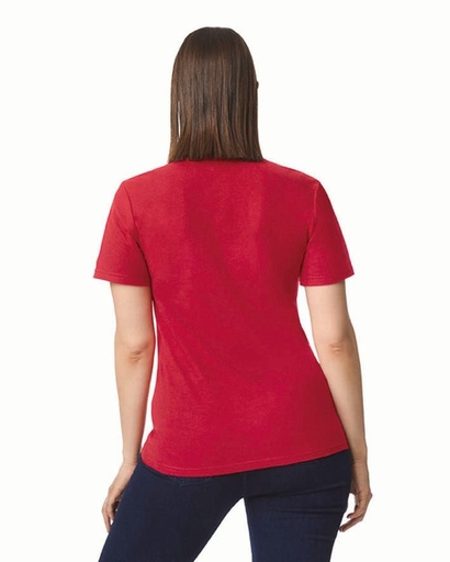 [64800L] Polo Femme Softstyle Double Piqué