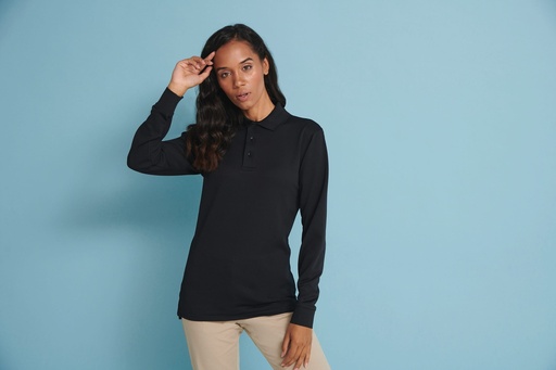[H478] Polo Cool Plus Manches longues Unisexe
