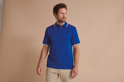 [H482] Polo Cool Plus avec liseré