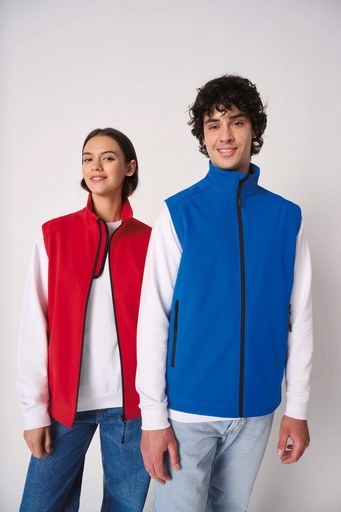 [IB413] Bodywarmer softshell 2 couches unisexe