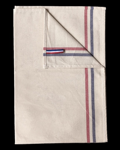[K138] Essuie-vaisselle 2 rayures Origine France Garantie