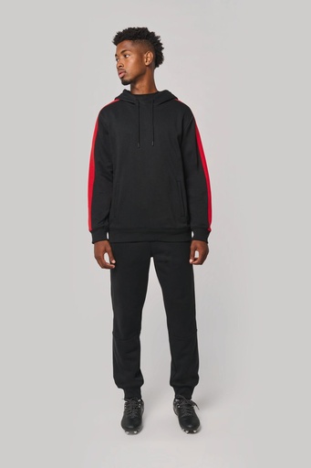 [PA3055] Sweat-shirt à capuche teamwear bicolore unisexe
