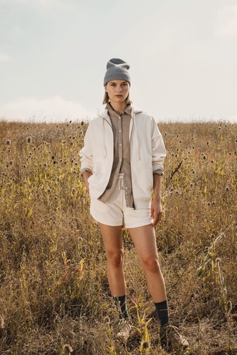 [NS453] Sweat-shirt écoresponsable zippé à capuche oversize unisexe