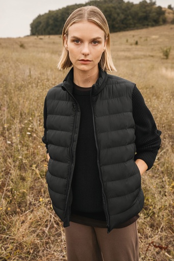 [NS6008] Bodywarmer écoresponsable matelassé femme
