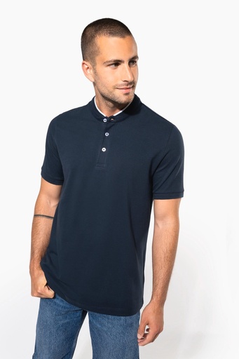 [K223] Polo col mao manches courtes homme