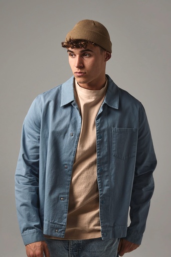 [B43R] Bonnet style pêcheur recyclé