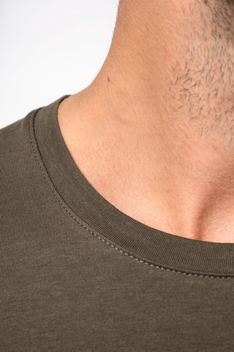 [K356] T-shirt col rond manches courtes homme
