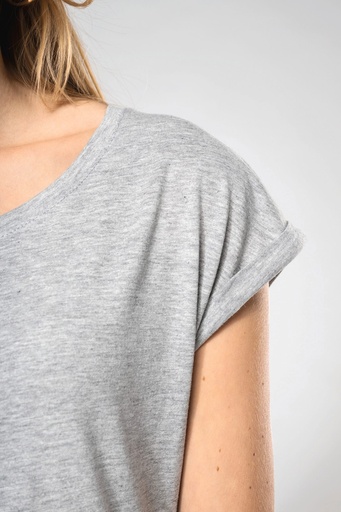 [K388] T-shirt long femme