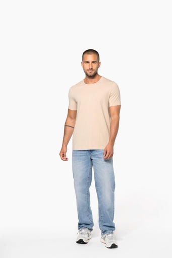 [K3012] T-shirt col rond manches courtes homme