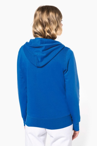 [K4031] Sweat-shirt écoresponsable zippé à capuche femme