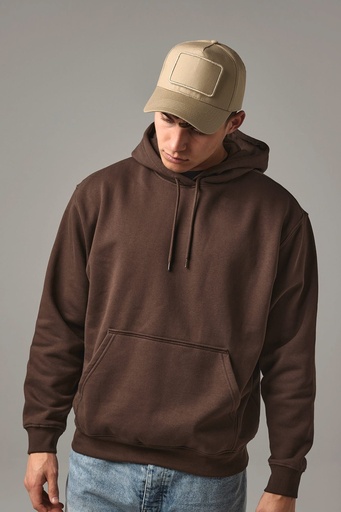 [B638] Casquette 5 panneaux avec patch amovible
