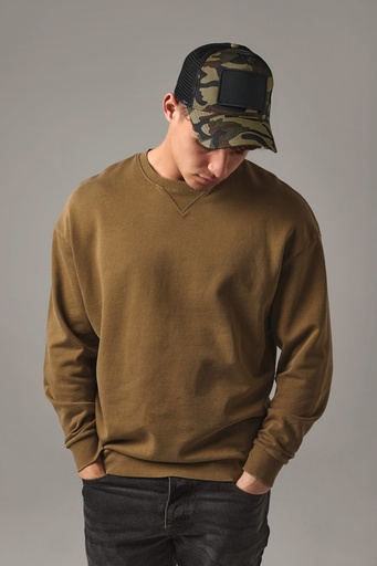 [B641] Casquette Filet Réglable à l'Arrière avec Patch Amovible