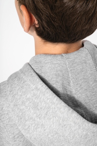 [K4045] Sweat-shirt recyclé zippé à capuche enfant