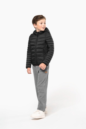 [K6112] Doudoune légère capuche enfant