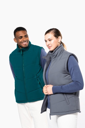 [K6118] Bodywarmer doublé polaire unisexe