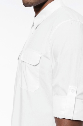 [K590] Chemise safari manches longues homme
