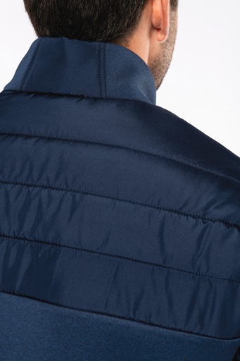 [K6171] Veste bi-matière homme