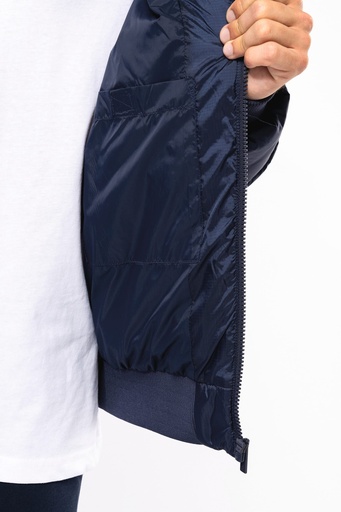 [K6166] Veste unisexe ripstop recyclée à capuche