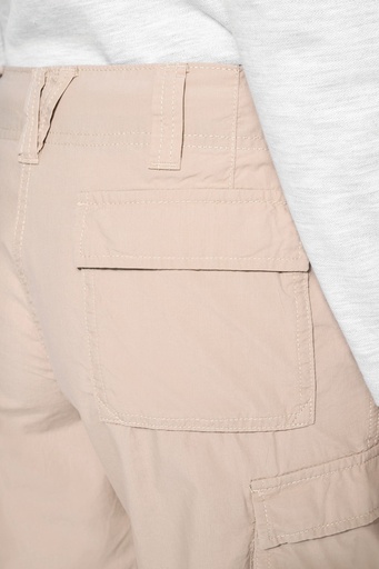 [K756] Bermuda léger multipoches femme