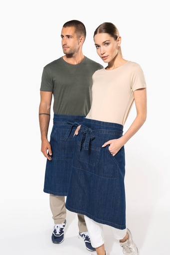 [K887] Tablier coton long