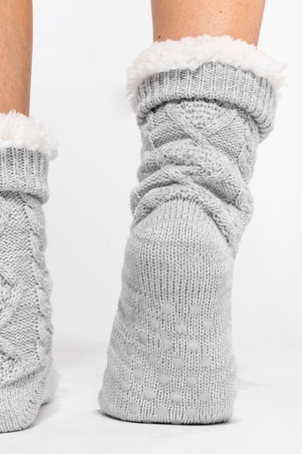 [K815] Chaussettes lounge doublées sherpa