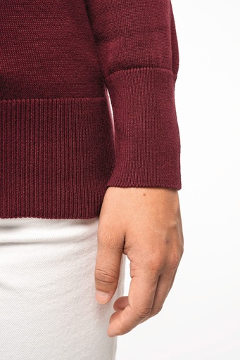 [K966] Pull col V femme