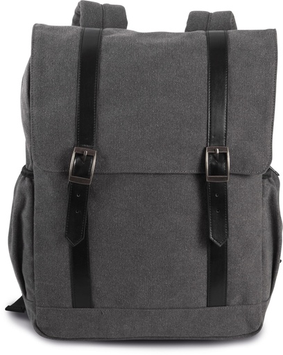 [KI0143_60130_60129] Sac à dos en toile à rabat