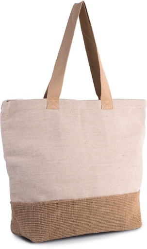 [KI0258] Sac de shopping fourre-tout esprit rustique